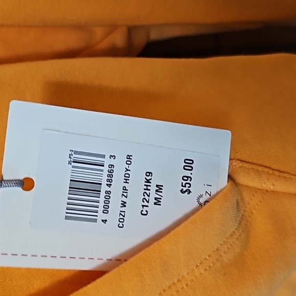 Zip hoodie peach color - Picture 3 of 3